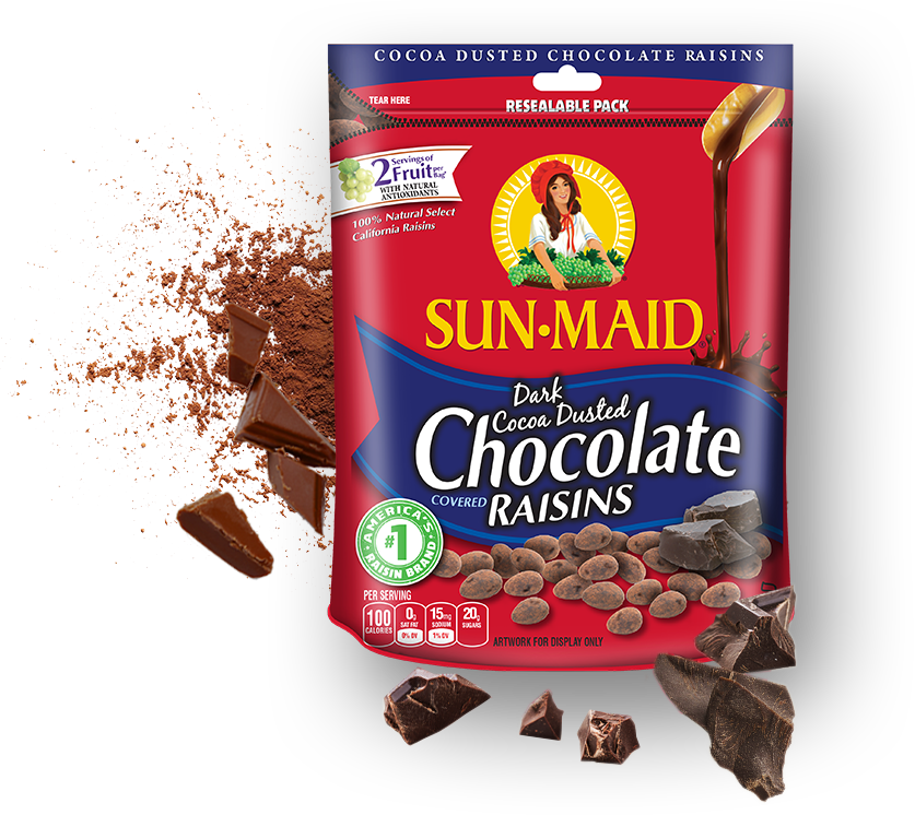 Sun-Maid®  Dark Cocoa Dusted Chocolate Raisins